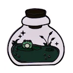 Broche de cobre de sapo de desenho animado fofo e criativo, um acessório de moda perfeito para adicionar um toque divertido ao seu visual. — foto 2