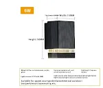 Rectangular single head