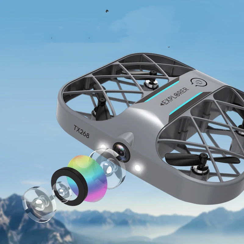 Drone Quadricóptero de Bolso com Controle Remoto e Conjunto Completo, ideal para voos fáceis e capturas de fotos e vídeos aéreos fantásticos — foto 12