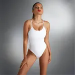 White Round Neck