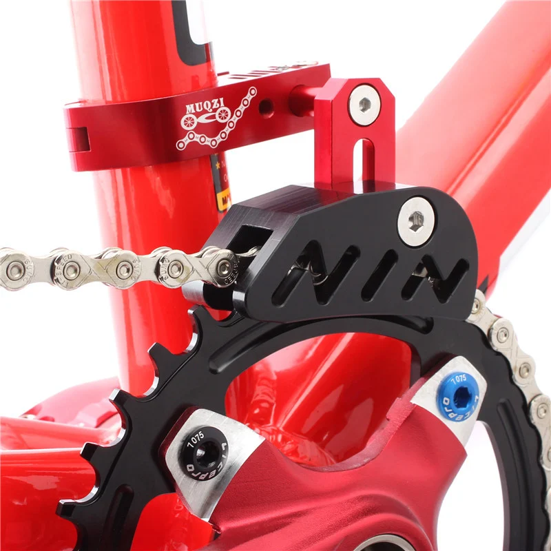 Mountain Bike Single Disc Chain Guide Positive and Negative Tooth Chain Stabilizer Front Derailleur — photo 1