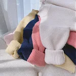 Suéter pullover solto e casual, estilo estrangeiro com cores doces para meninas. Conforto e moda combinados, perfeito para um visual despojado e charmoso. — foto 4