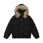 Men's Fur Collar Hooded Cotton Clothes. Comfortable, warm winter wear, perfect for casual daily use, offering style and — photo 12