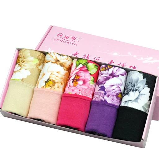 Title 3, Womens Modal Underwear Mid-Waist Cotton Super ...
