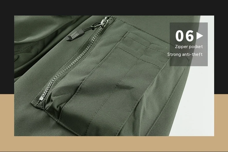 Title 13, Jaqueta Masculina Impermeável Multibolsos para ...