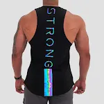 Summer Men's Fitness Sports Color-changing Printed Sleeveless Cotton Vest for active workouts, providing comfort and sty — photo 18