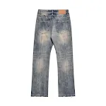 Jeans Rotos Americanos de Moda Personalidad Corte Ajustado Estilo Casual Diseño Moderno Pantalones Vaqueros para Hombre — foto 3