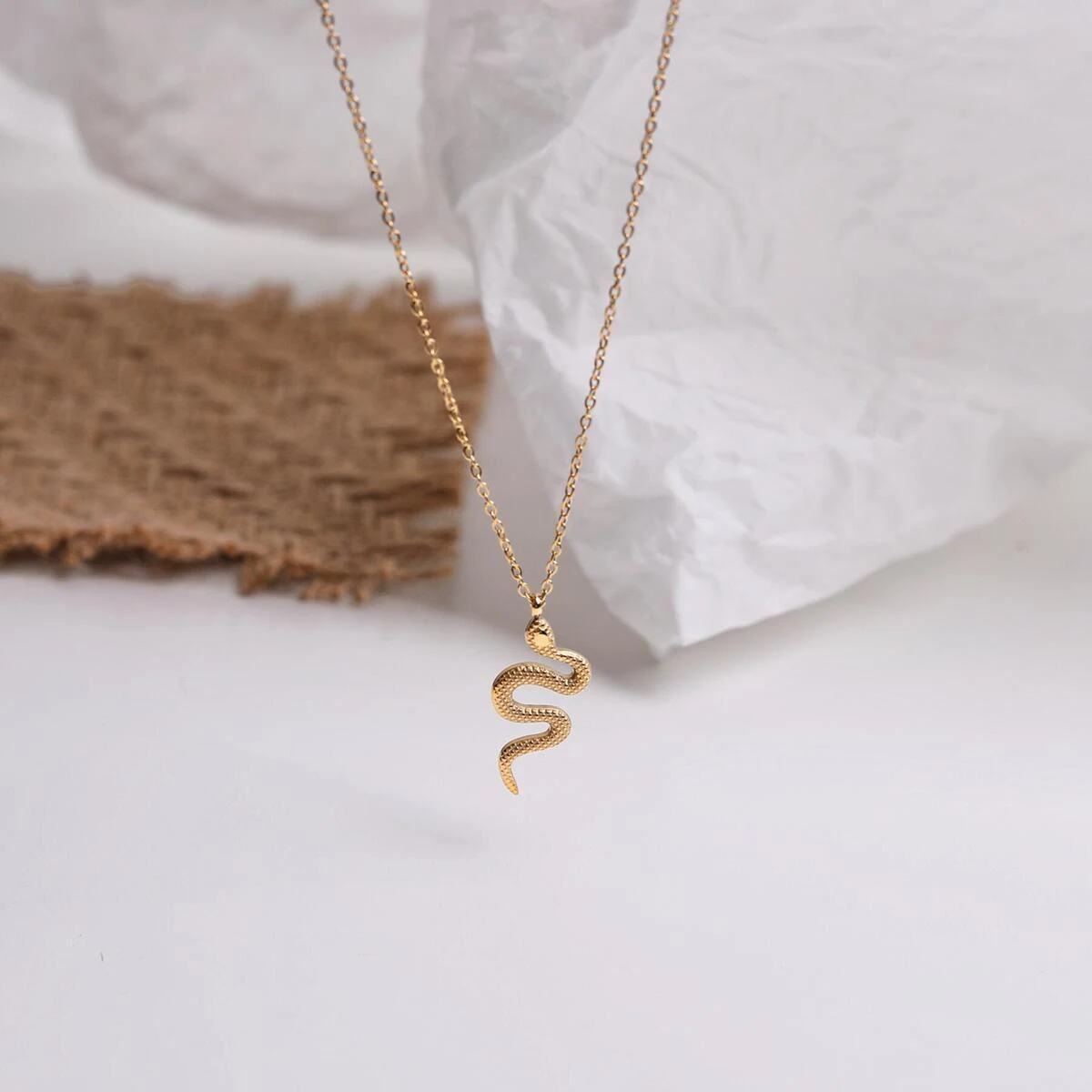 Colar de Corrente para Clavícula Aço Titânio Design Feminino Niche Acessórios Delicados Todos os Looks Jóias da Moda — foto 7