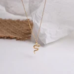 Colar de Corrente para Clavícula Aço Titânio Design Feminino Niche Acessórios Delicados Todos os Looks Jóias da Moda — foto 7