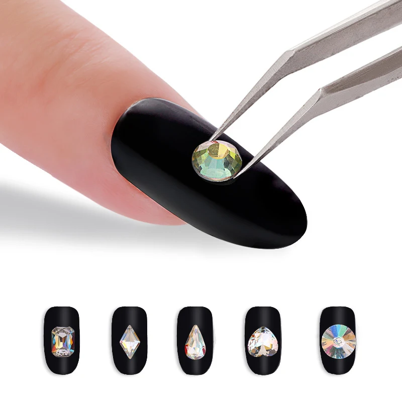 Cola de diamante forte e duradoura para salões de unha transparente. Garante unhas resistentes e com brilho intenso, de longa duração. — foto 8