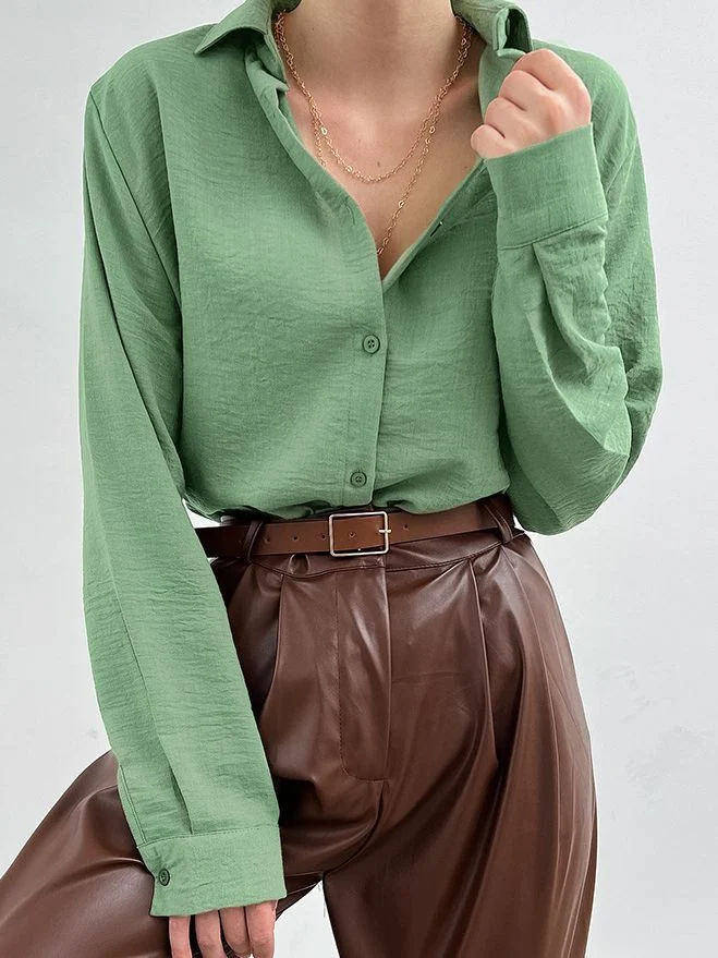 Title 4, Camicia Polo Casual da Donna con Colletto e Pie...