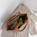 Retro Hong Kong style handbag, spacious and stylish for everyday use. Carry your essentials with style and a touch of vi — photo 2