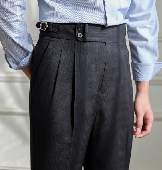 Title 6, Elegante Hose mit hoher Taille für Damen, Unifa...