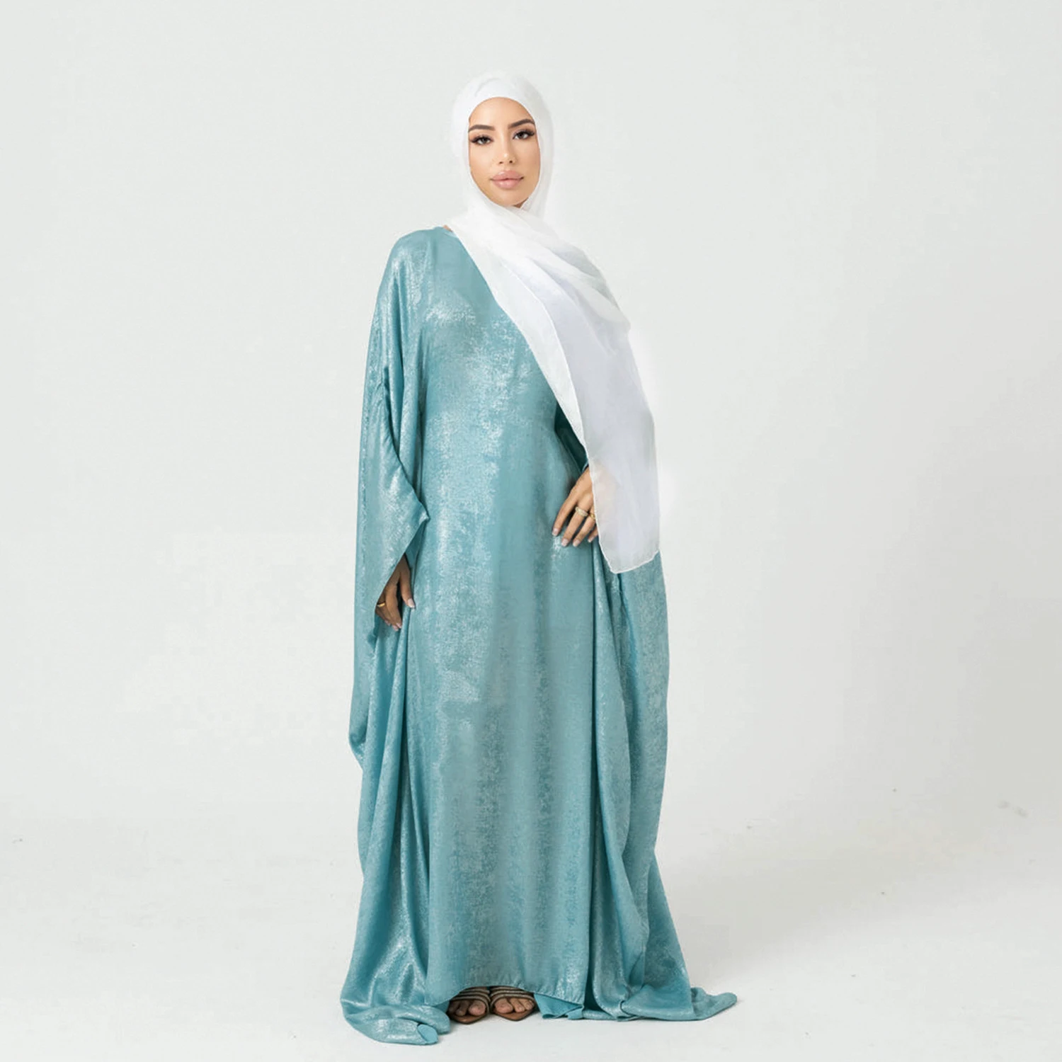E-commerce mode stiksels Dubai Turkije elegante jurk — foto 23