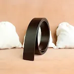 Vegetable tanned headless buckle body, offering durable, natural elegance for personalized, stylish belt creations. — photo 3