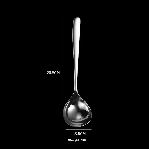 Title 7, Stainless Steel Soup Ladle Kitchen Thickened Lo...