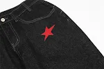 Men's American-Style Letter Embroidered Jeans — photo 17