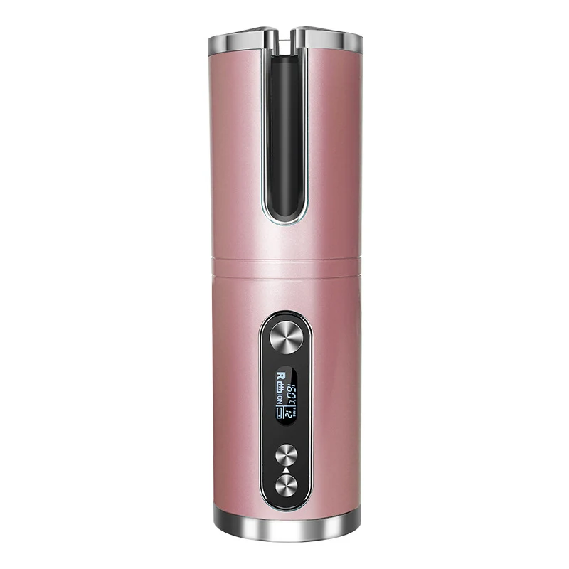 Title 2, Wireless automatic curling iron creates effortl...