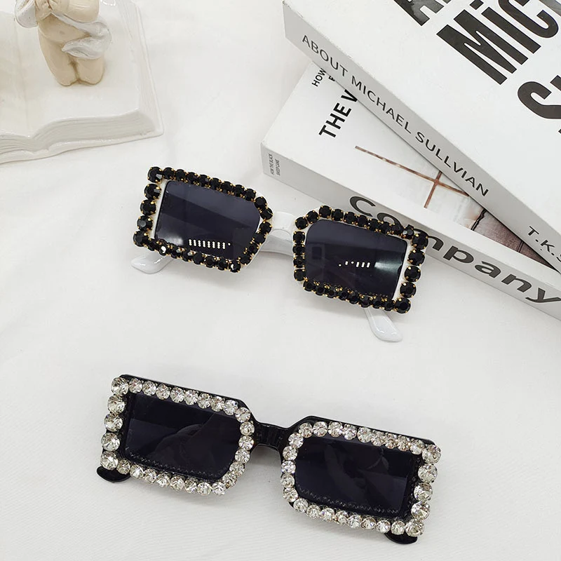 Title 5, Womens Sunglasses with Diamond Small Frame for...