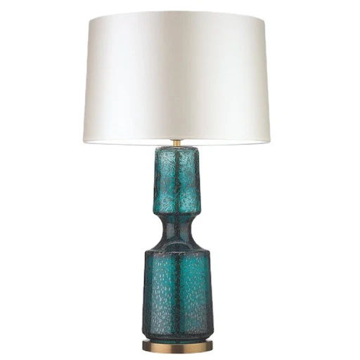 Title 7, Simple Glass Art Table Lamp for Bedroom Living ...