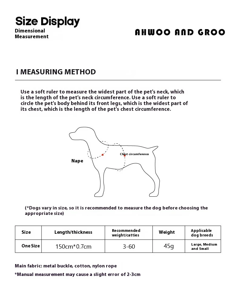 Title 3, Correa para perro a prueba de explosiones con a...