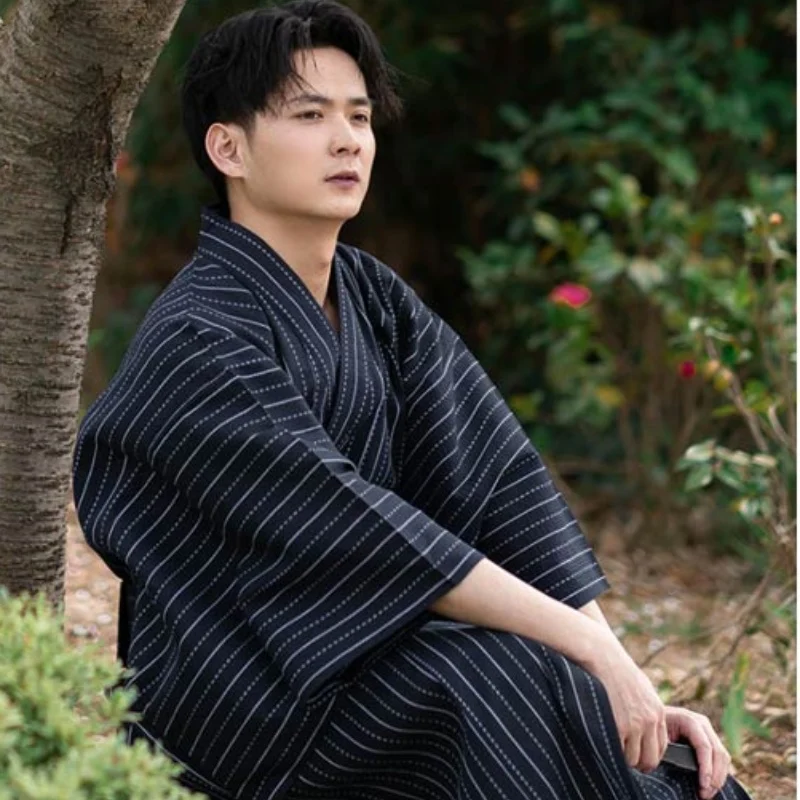 Title 5, Accappatoio Kimono Samurai da Uomo in Stile Gia...