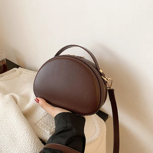 Title 6, Hand-held Shell Bag All-match Texture Messenger...