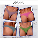 Slip a vita bassa tinta unita Sexy a T, Bikini Modal. Goditi il comfort e la seduzione di questi slip triangolari. — foto 12
