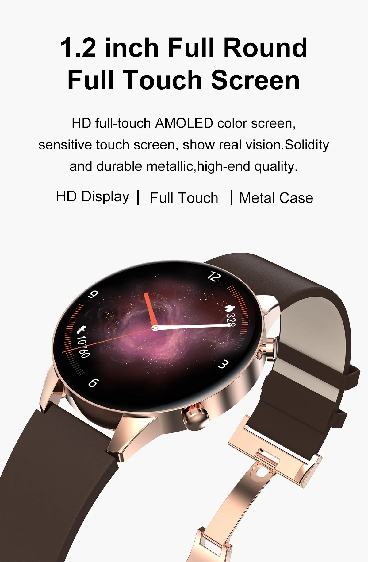Title 5, LA08 Full Touch Light and Thin Smartbracelet Mo...