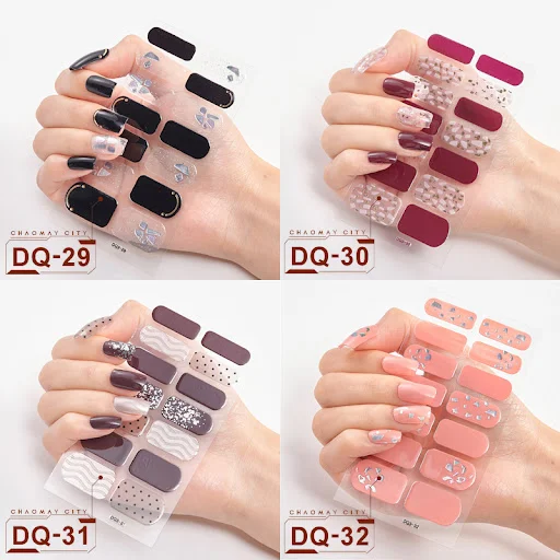 Title 7, Adesivos de unhas "Net red" para unhas impecáve...