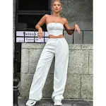Damesmode Trendy High Waist Loose Denim Trousers - Losvallende jeans met hoge taille voor een comfortabele en modieuze look. — foto 11