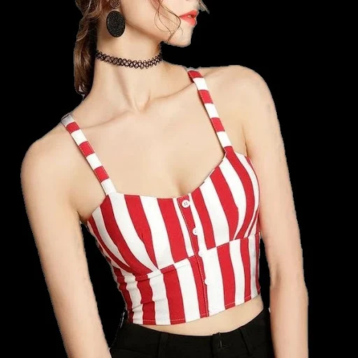 Title 1, Umbilical high waist camisole for a smoother tu...