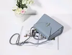 Spring and summer new simple portable handbag, leather shoulder messenger bag, lightweight and stylish, perfect for ever — photo 8
