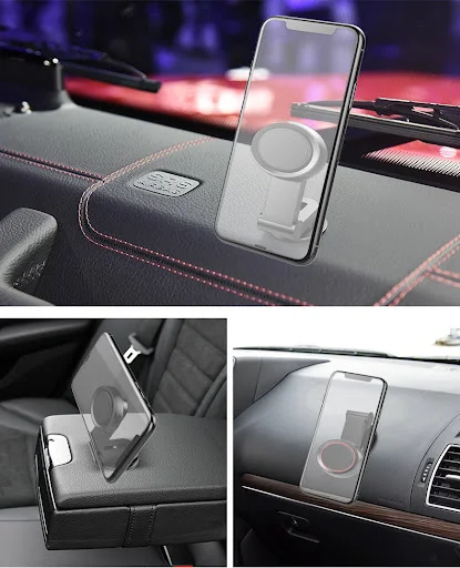 Title 1, 360 Degree Rotating Desktop Folding Magnetic Ca...