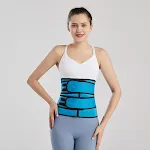 Two belts blue