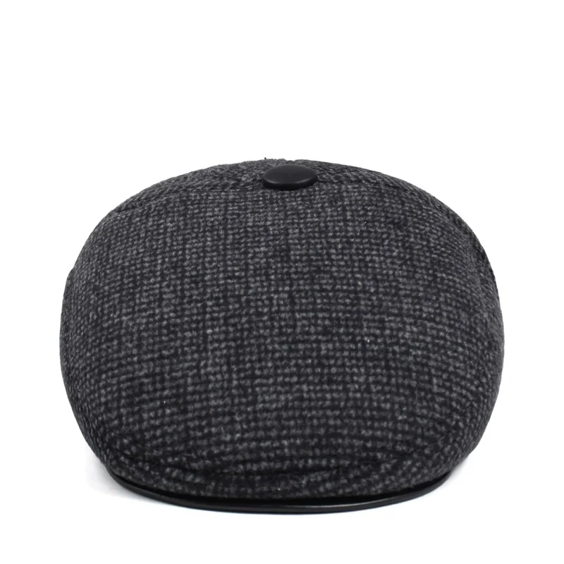 Boné Casual de Inverno Masculino Quente com Aba Estilo e Conforto para o Frio Perfeito para o Dia a Dia e Atividades ao Ar Livre — foto 4