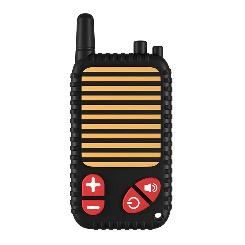 Baby Walkie-Talkie Silicone Gum Handheld Toy Safe Teether Easy to Grip Soothes Gums Stimulates Sensory Development Durab — photo 3