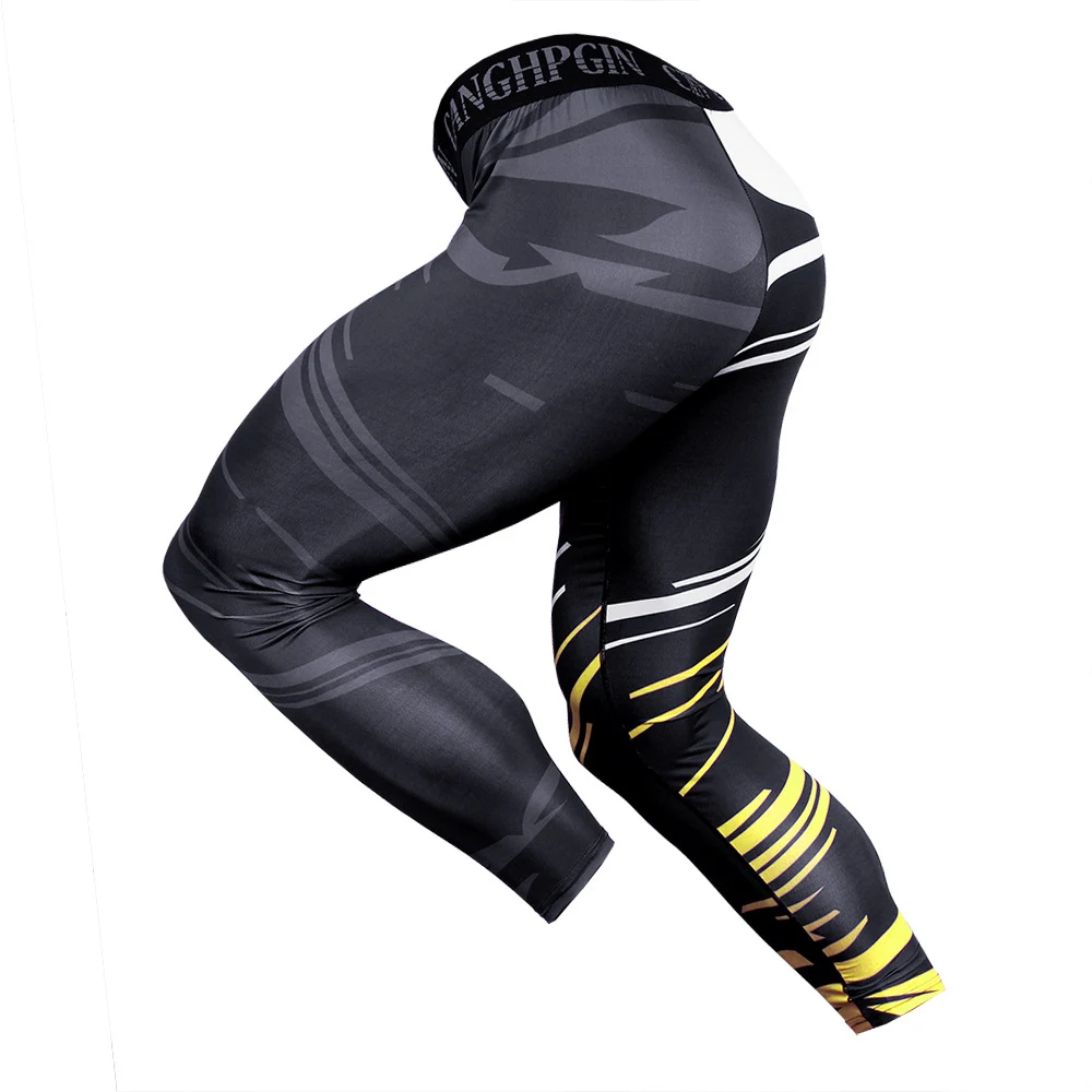 Title 29, Mens High Elastic Compression Pants for Runnin...