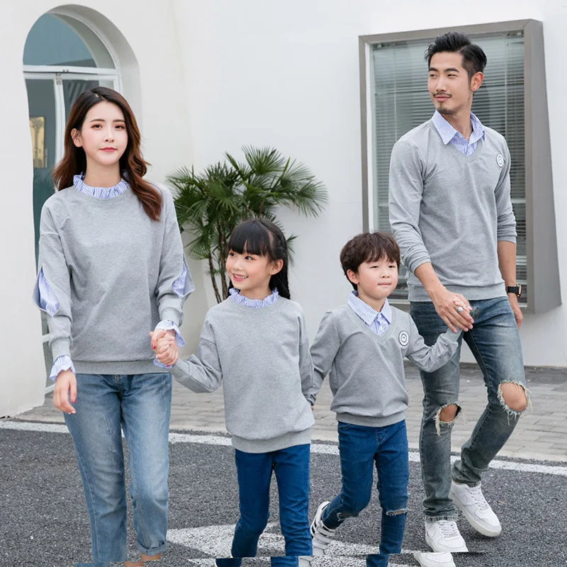 Men's and Women's Fashion Lapel Fake Two Piece Sweater for stylish comfort. Enjoy a versatile and effortlessly chic look — photo 7