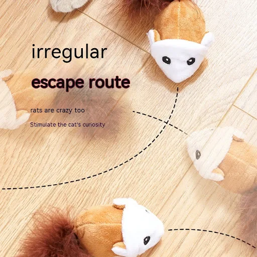 Title 3, New Smart Electric Pet Toy Sound Simulation Mou...