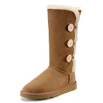 Women's snow boots fur lined, high tube design for ultimate warmth and protection. Stay stylish and cozy all winter long — photo 2