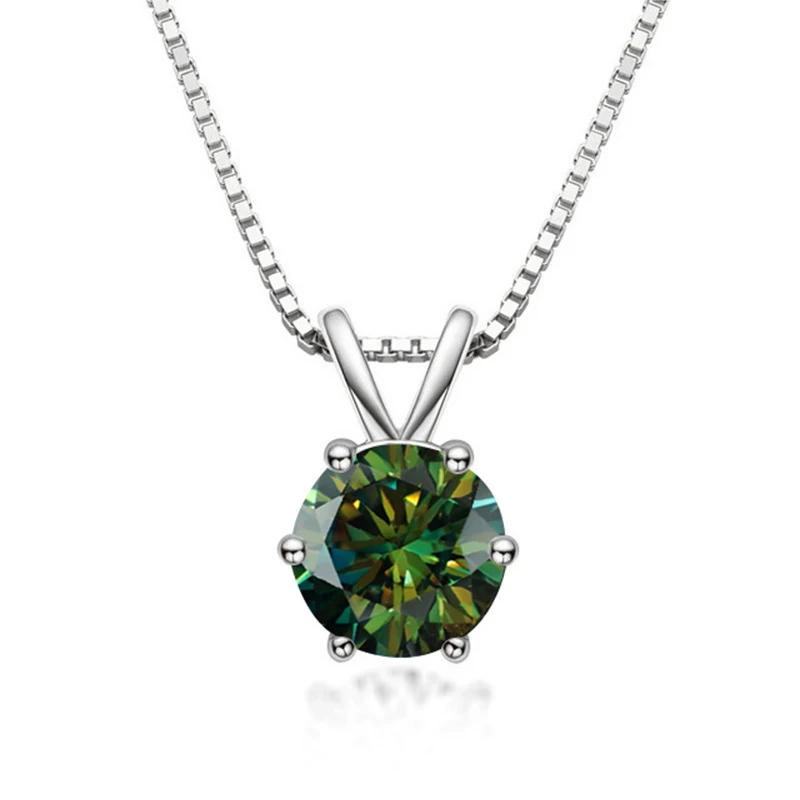 Colar feminino com pingente de prata S925 e diamantes, um acessório elegante para mulheres que buscam brilho e sofisticação, perfeito para presentear. — foto 16