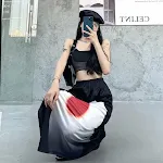 Vestido casual de mujer con falda dividida y cintura elástica, estilo A-line. Ideal para un look cómodo y elegante en cualquier ocasión. — foto 18