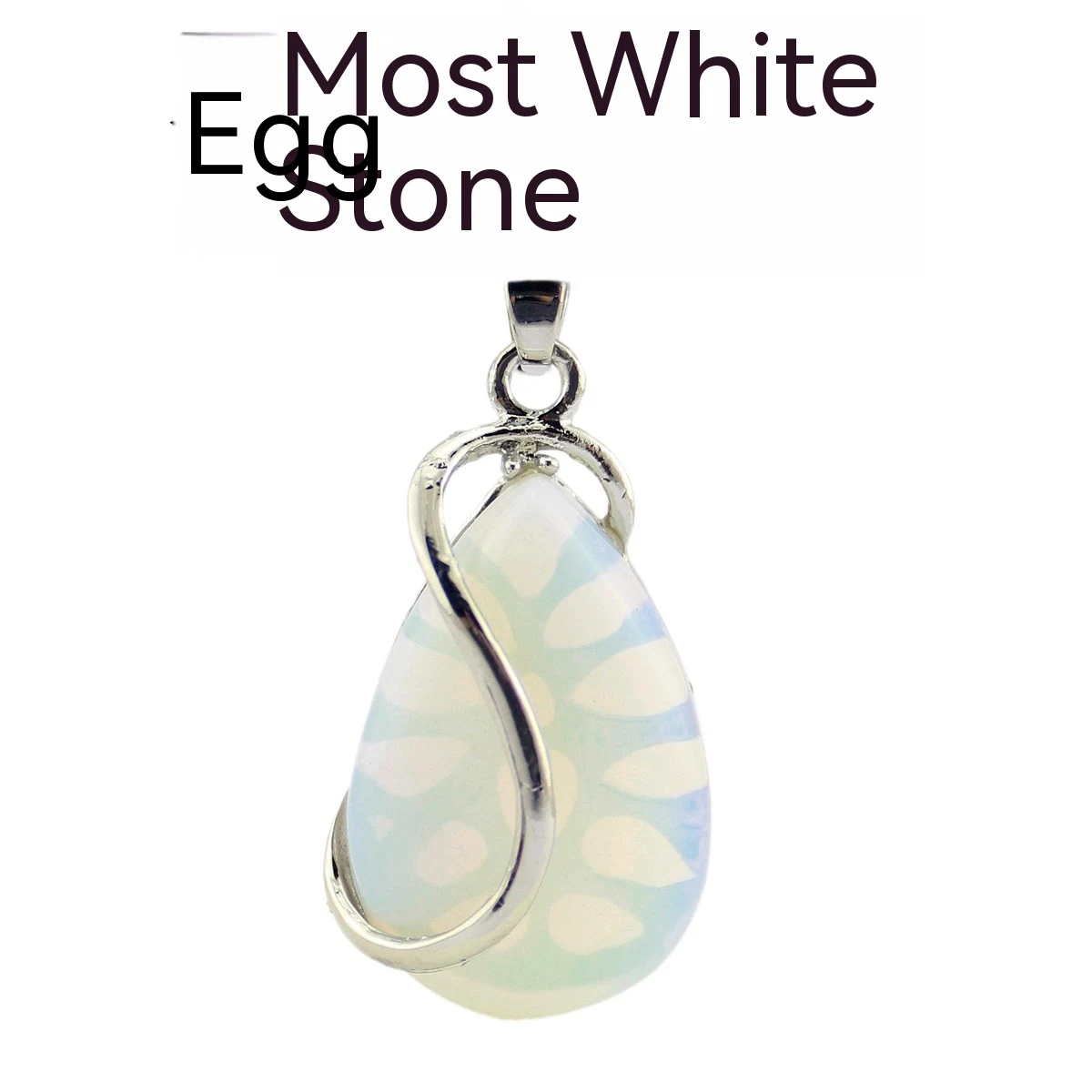 Colgante con forma de gota de agua natural en cristal, un accesorio elegante y significativo, ideal para realzar tu belleza y atraer buenas vibraciones. — foto 12