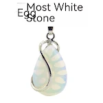 Colgante con forma de gota de agua natural en cristal, un accesorio elegante y significativo, ideal para realzar tu belleza y atraer buenas vibraciones. — foto 12