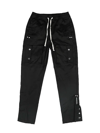 Title 2, Breasted Slit Drawstring Cargo Pants, versatile...