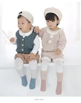 Meias grossas de algodão penteado para bebês Outono Inverno, forro de lã espesso, aquecem e protegem os pezinhos do seu bebê no frio. — foto 15