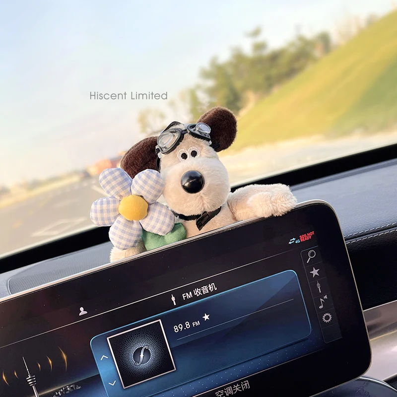 Cute Pilot Dog Car Pregnant Block Decoration Doll, a charming car accessory, perfect for gifting or adding a touch of fu — photo 20