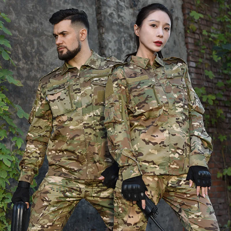 Title 8, Summer Outdoor Camouflage Suit For Men And Wome...