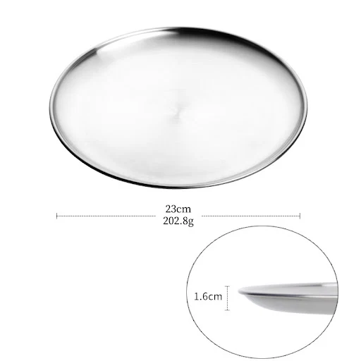 Title 6, Korean Style Stainless Steel Barbecue Plate Bru...
